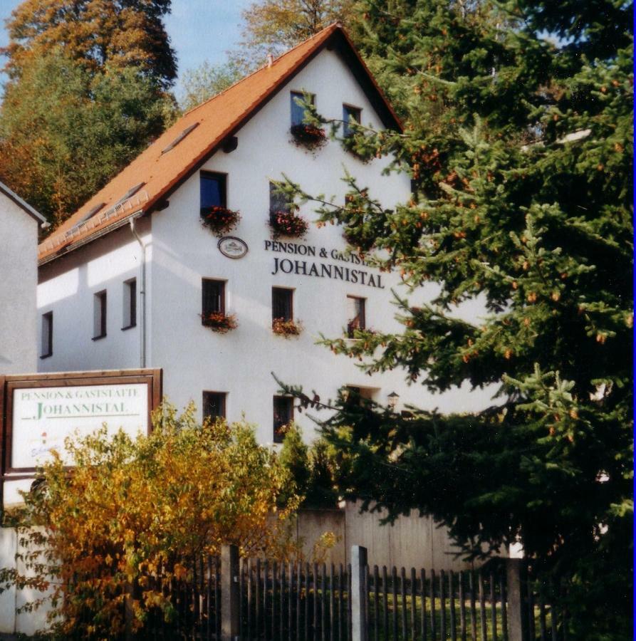 Pension Johannistal ゼーブニッツ エクステリア 写真